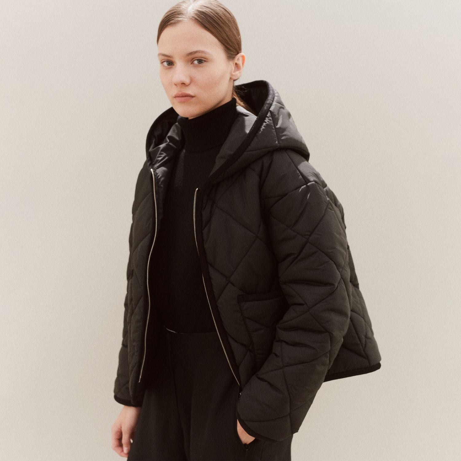 Big Quilt Zipped Craydon Womens / ビッグ キルト ジップド