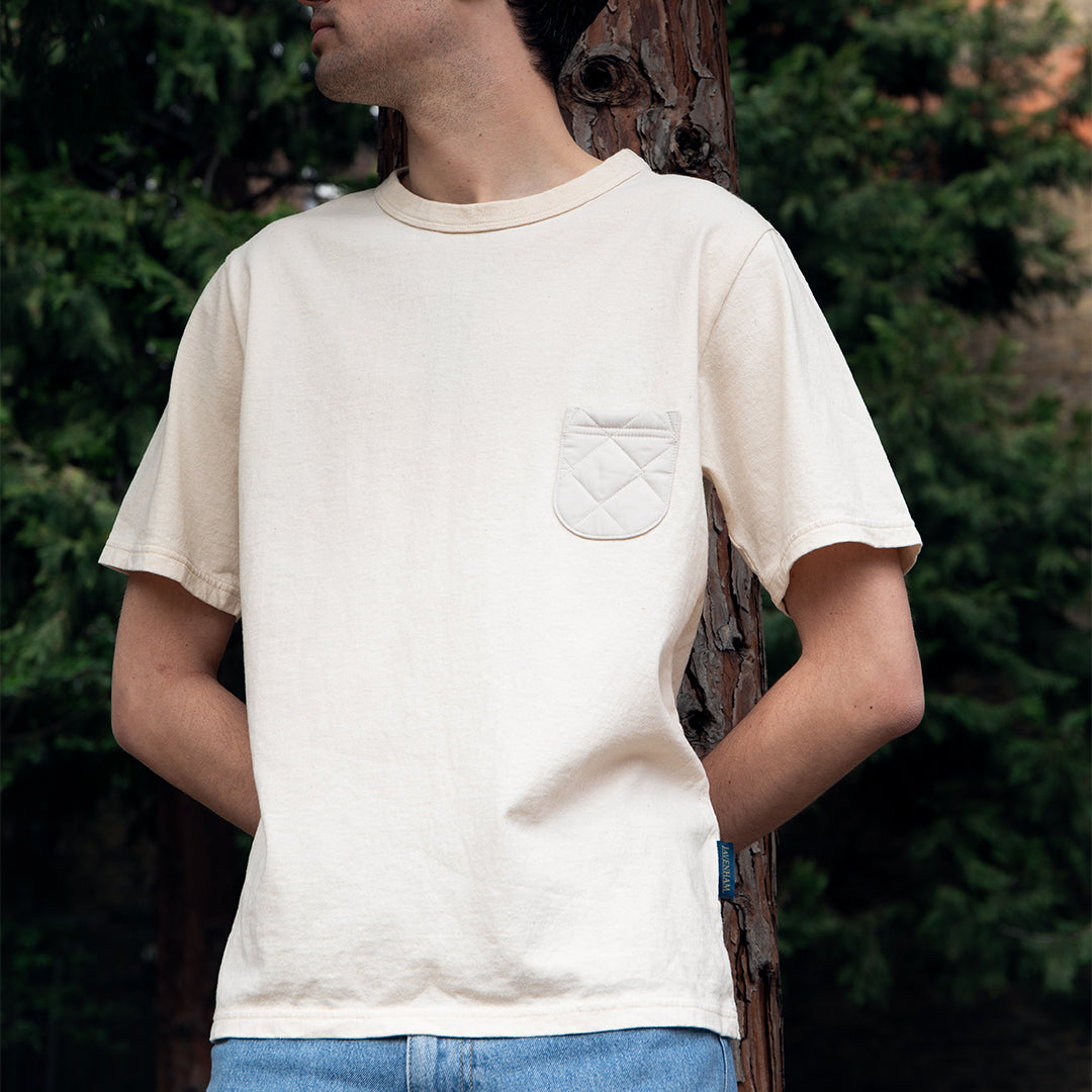 【新品未使用】Jackman ジャックマン ポケットTシャツ LAVENHAM Jackman X Lavenham Lightweight Quilt Pocket Tee Mens / ジャック