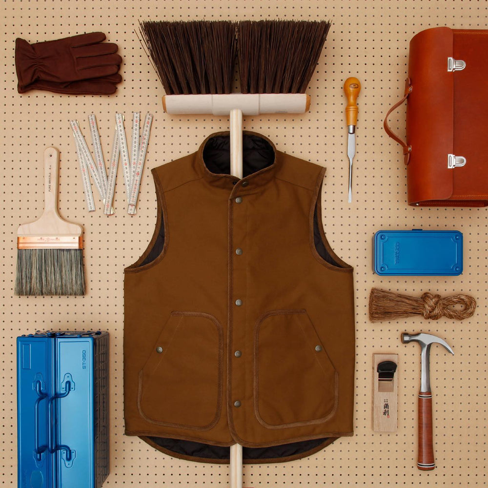 Labour And Wait X Lavenham Gilet Unisex / レイバー アンド ウェイト