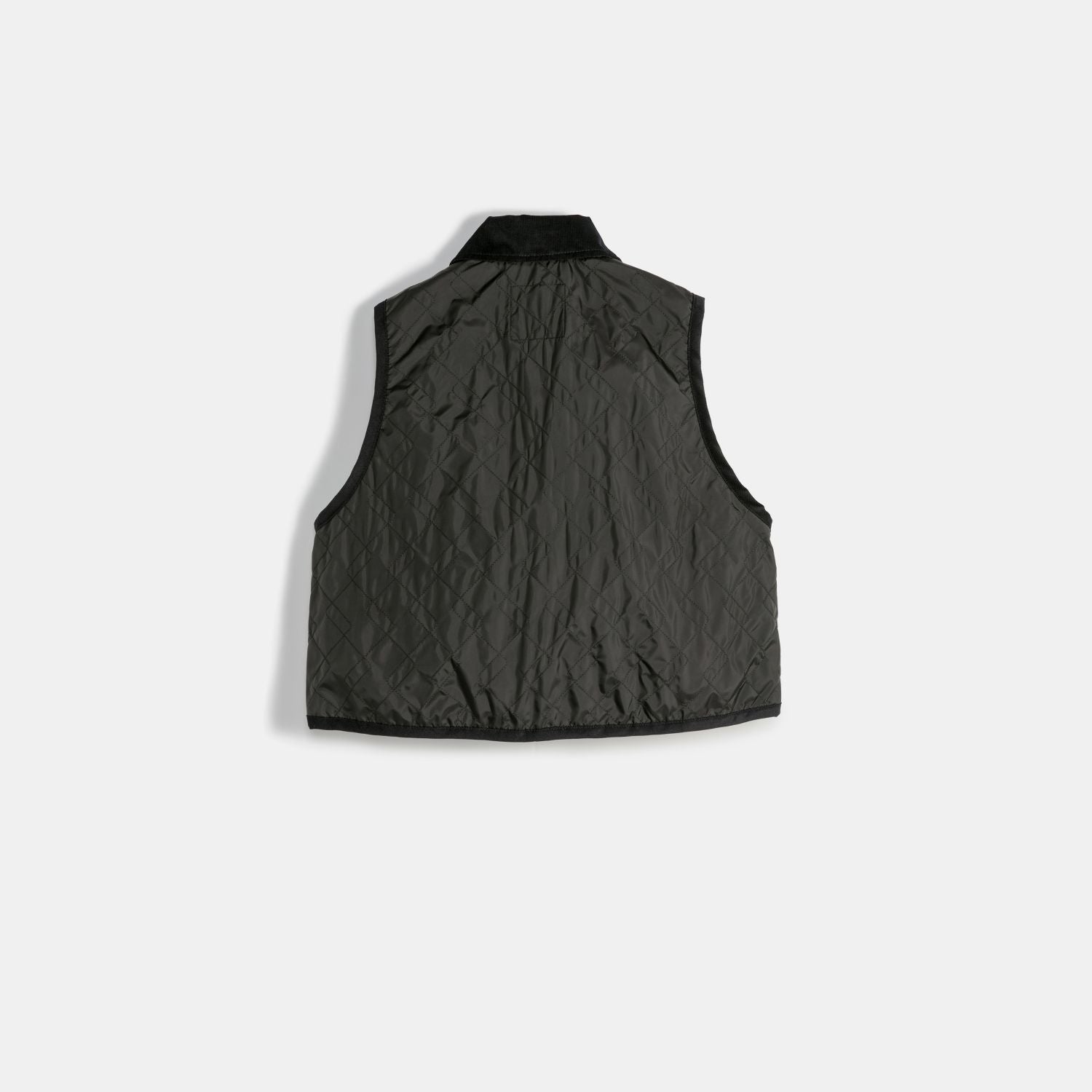 Unwadded Cropped Raydon Gilet Womens