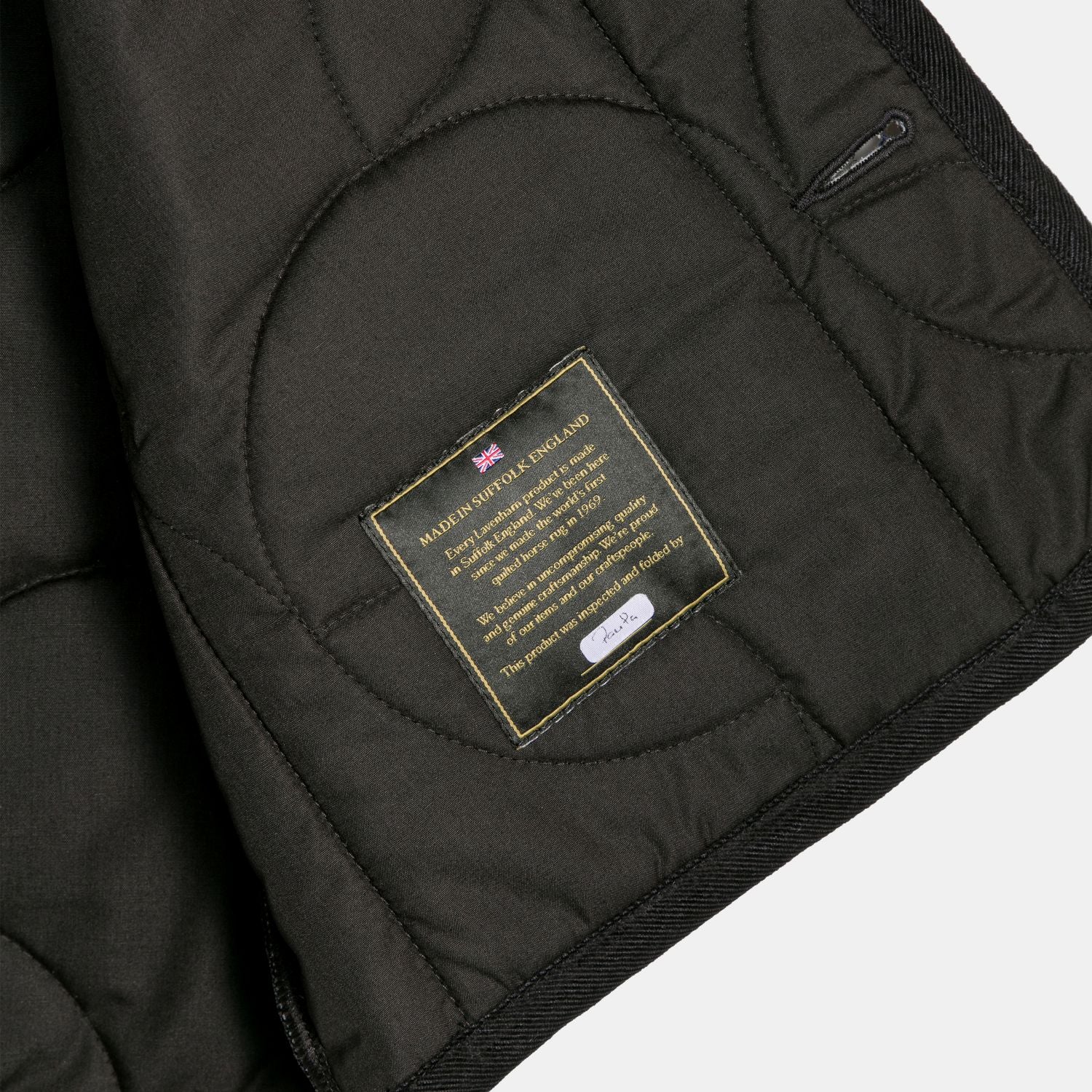 LAVENHAM（ラベンハム）｜Black Edition Jacquard Cropped Thornham
