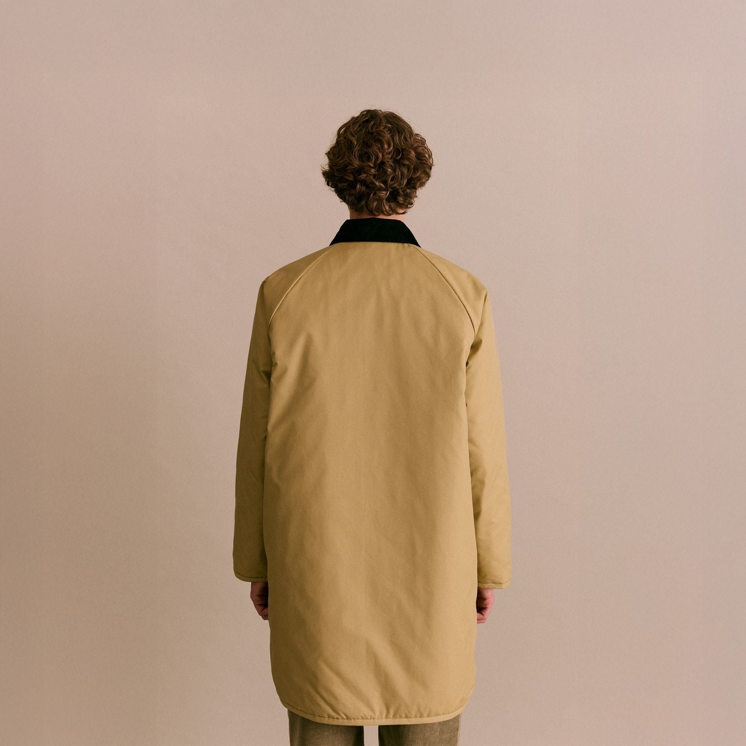 Balmacaan Coat Mens