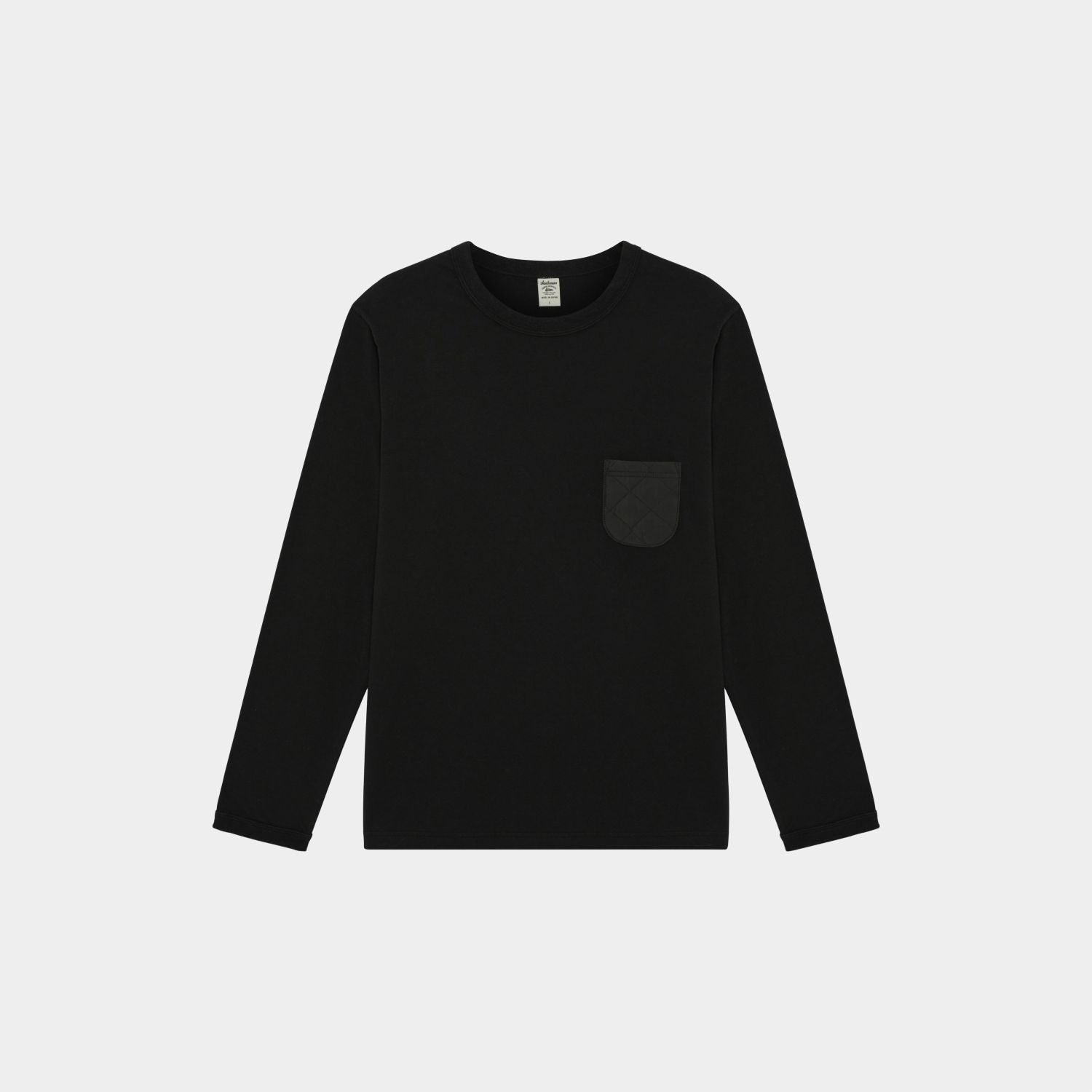 Jackman X Lavenham Lightweight Quilt Pocket L/S Tee Mens