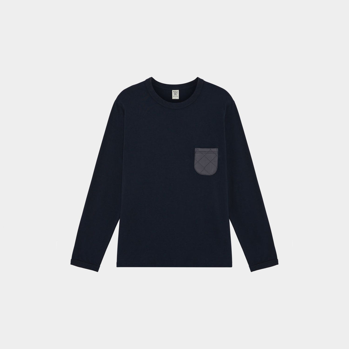 Jackman X Lavenham Lightweight Quilt Pocket L/S Tee Mens 