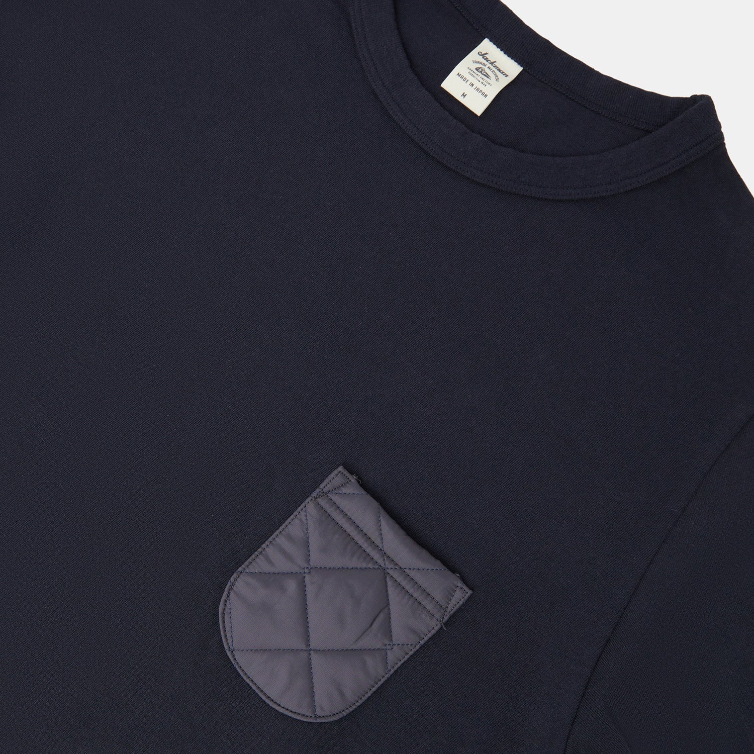 Jackman X Lavenham Lightweight Quilt Pocket Tee Mens / ジャック