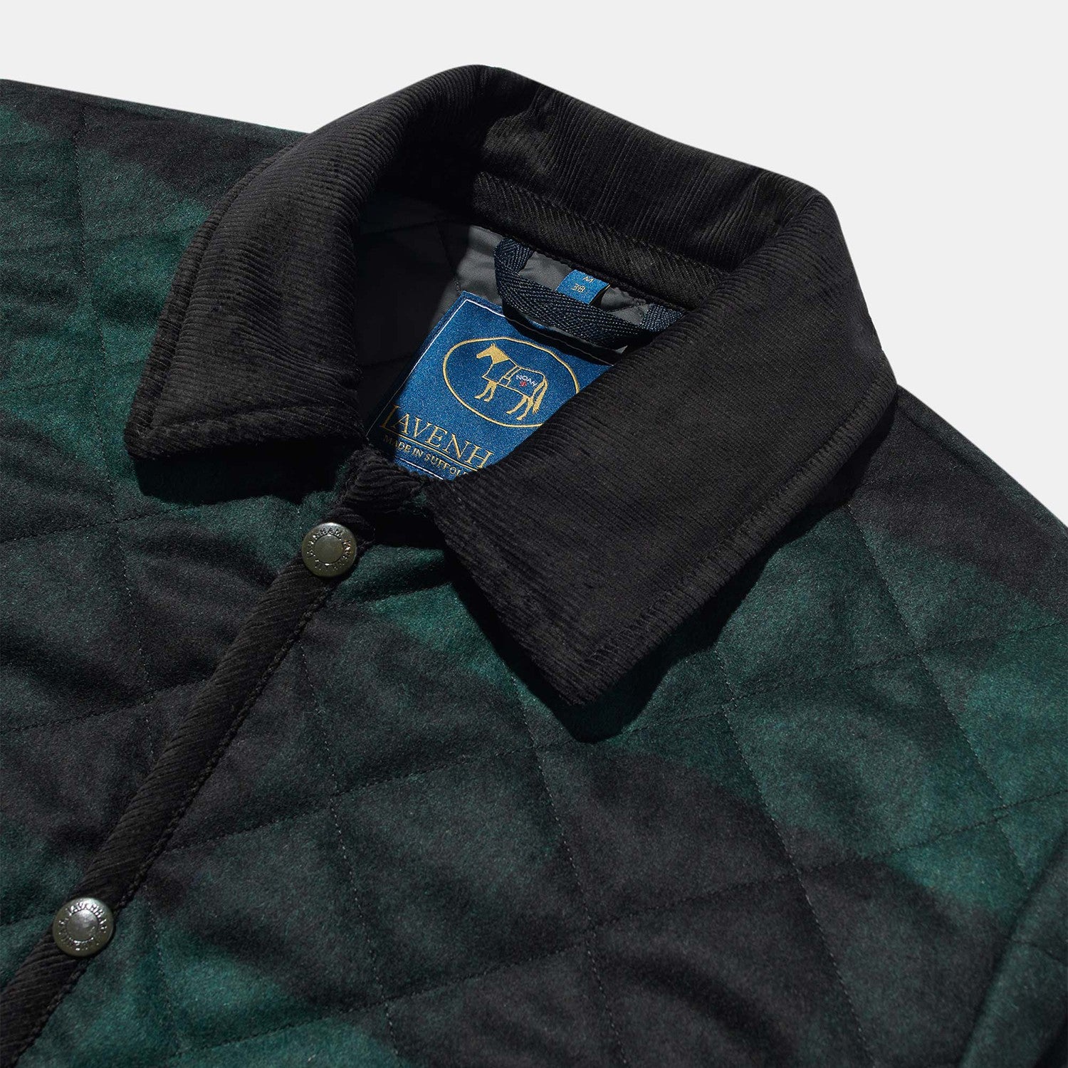 Noah X Lavenham Buffalo Check Denham Mens / ノア バッファロー
