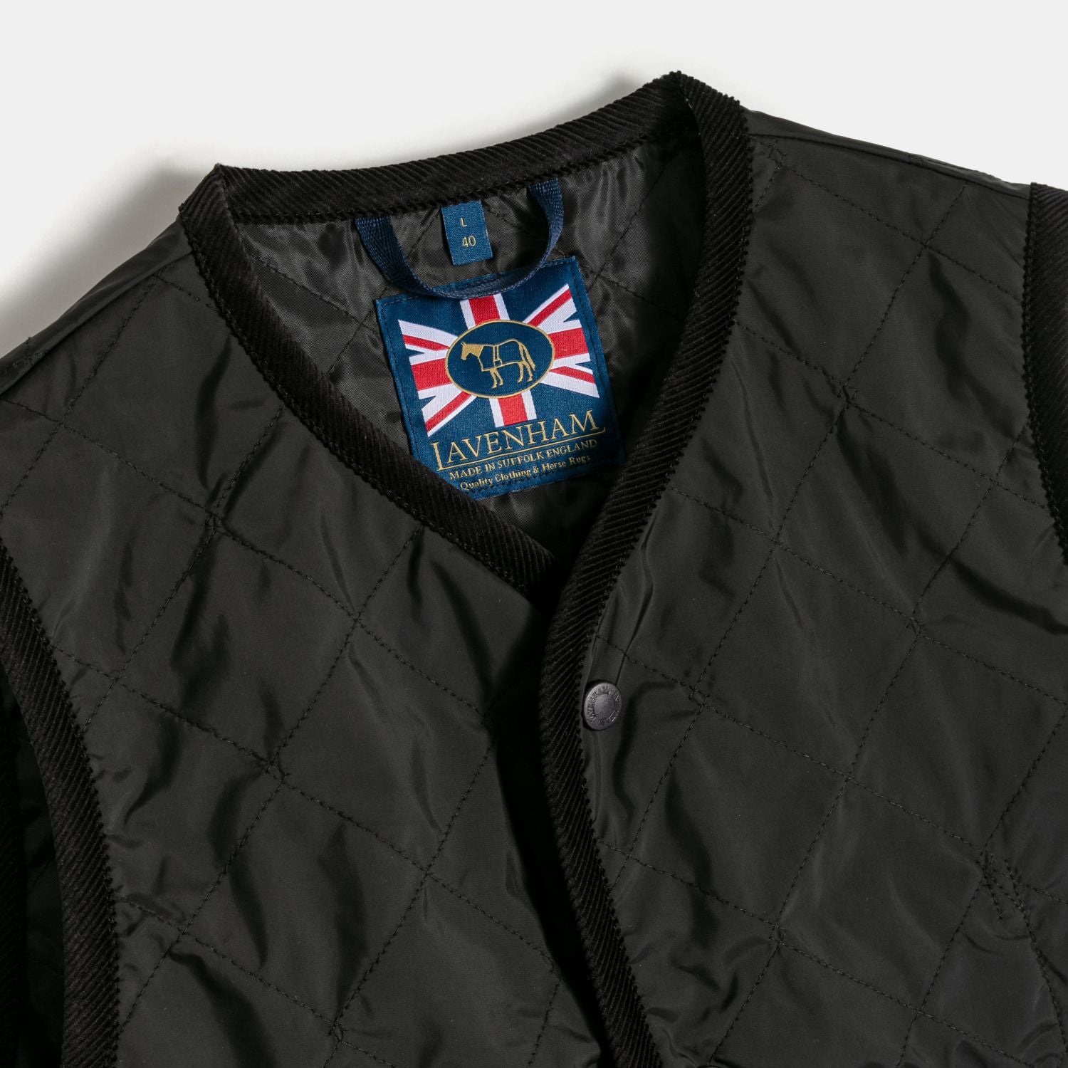 【未使用】LAVENHAM アンワディッド ソーンハム メンズ Lサイズ Unwadded Thornham Mens / アンワディッド ソーンハム メンズ