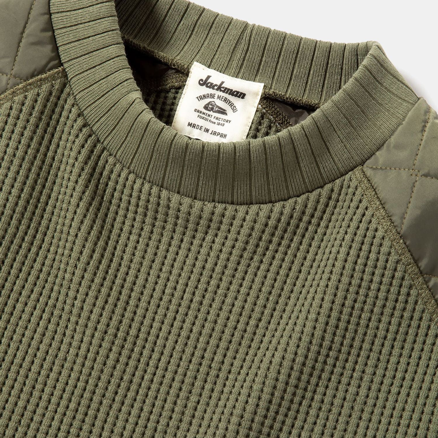 Jackman X Lavenham Waffle Armored Midneck Mens / ジャックマン