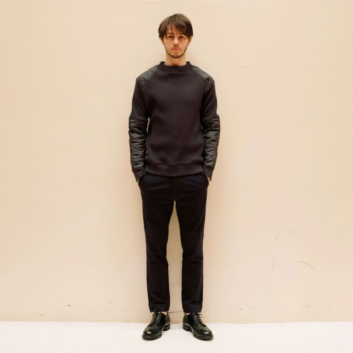 Jackman X Lavenham Waffle Armored Midneck Mens / ジャックマン 