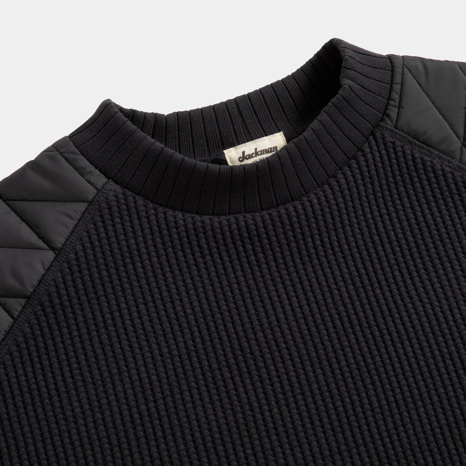 Jackman X Lavenham Waffle Armored Midneck Mens / ジャックマン