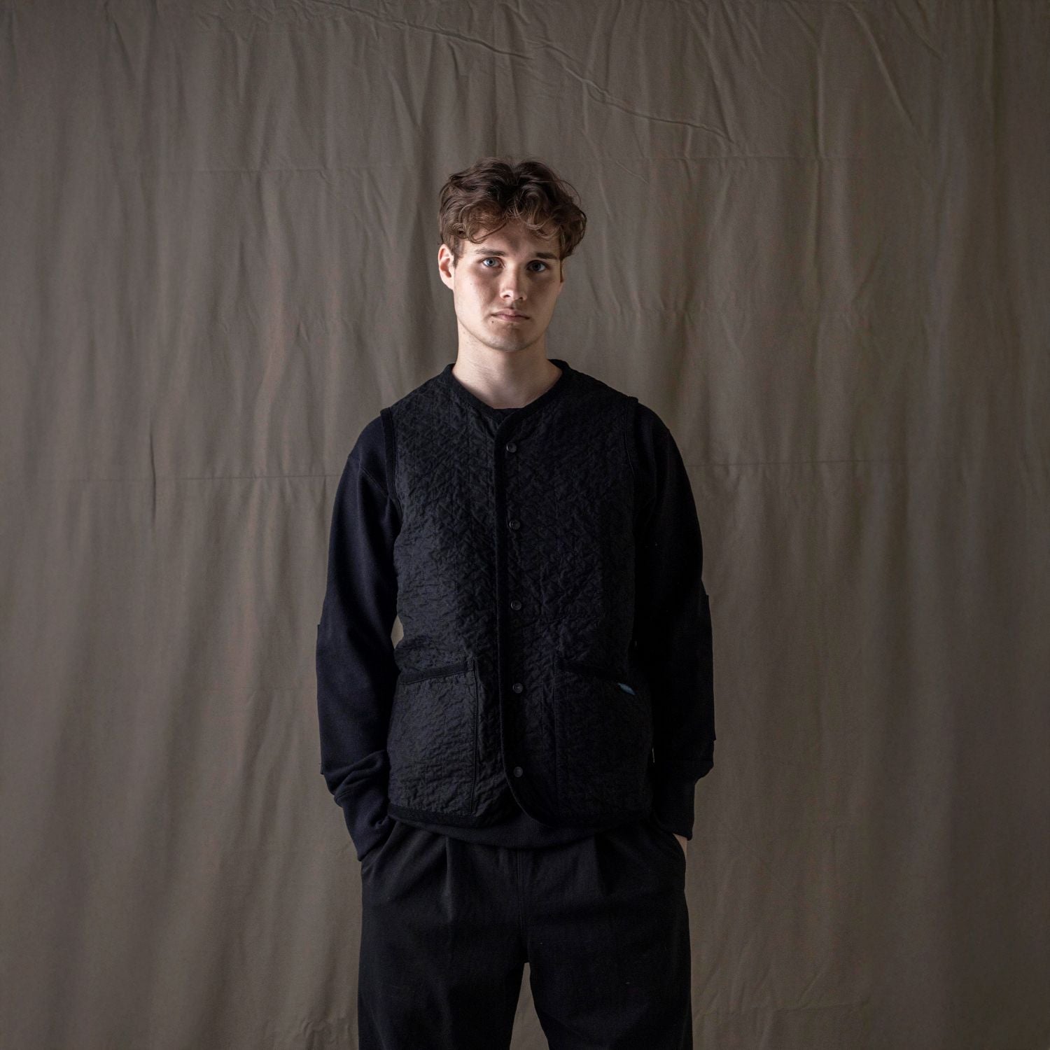 hs-mam★様ブラックベスト Jackman Thornham Mens