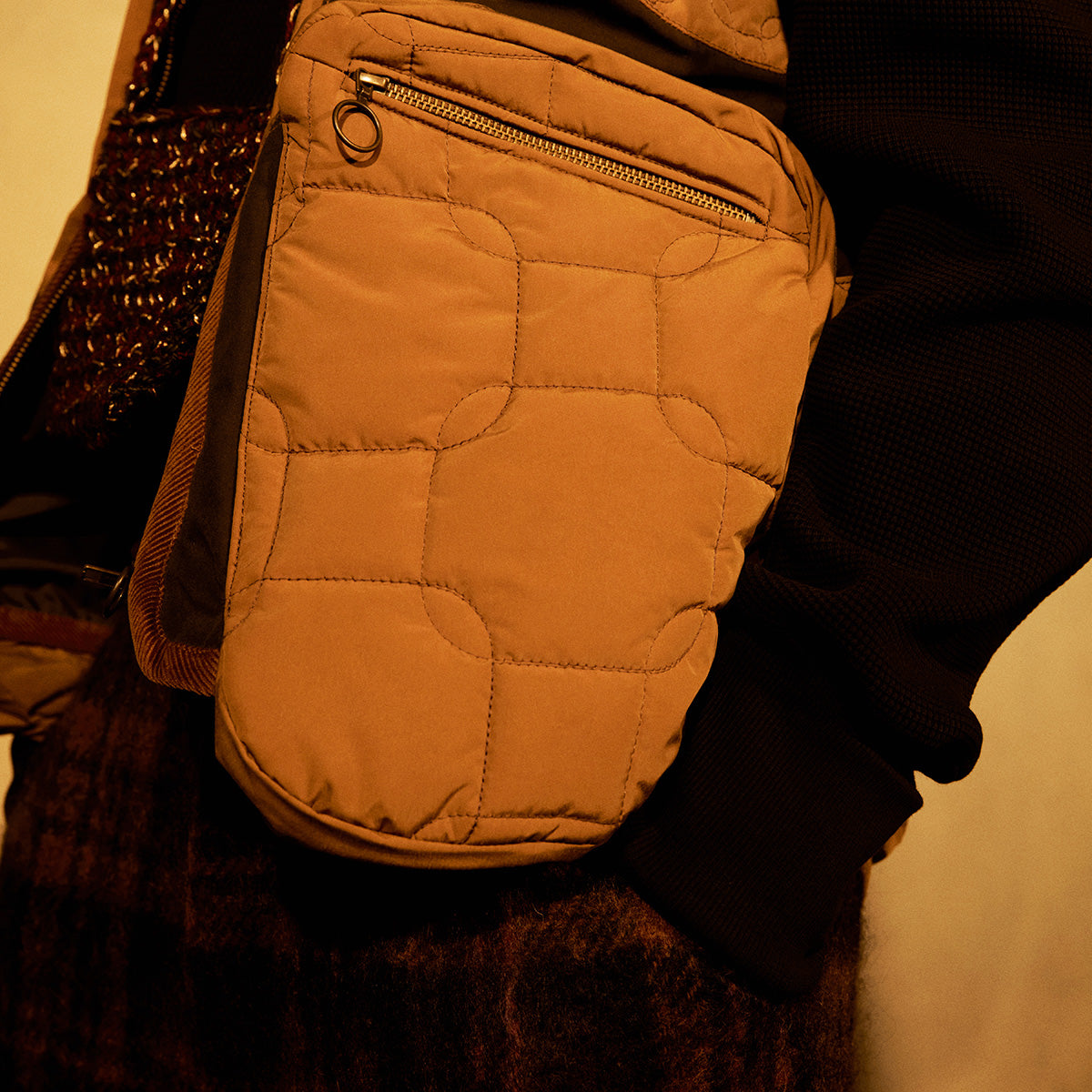 Nicholas Daley X Lavenham Zip Through Vest Mens / ニコラス