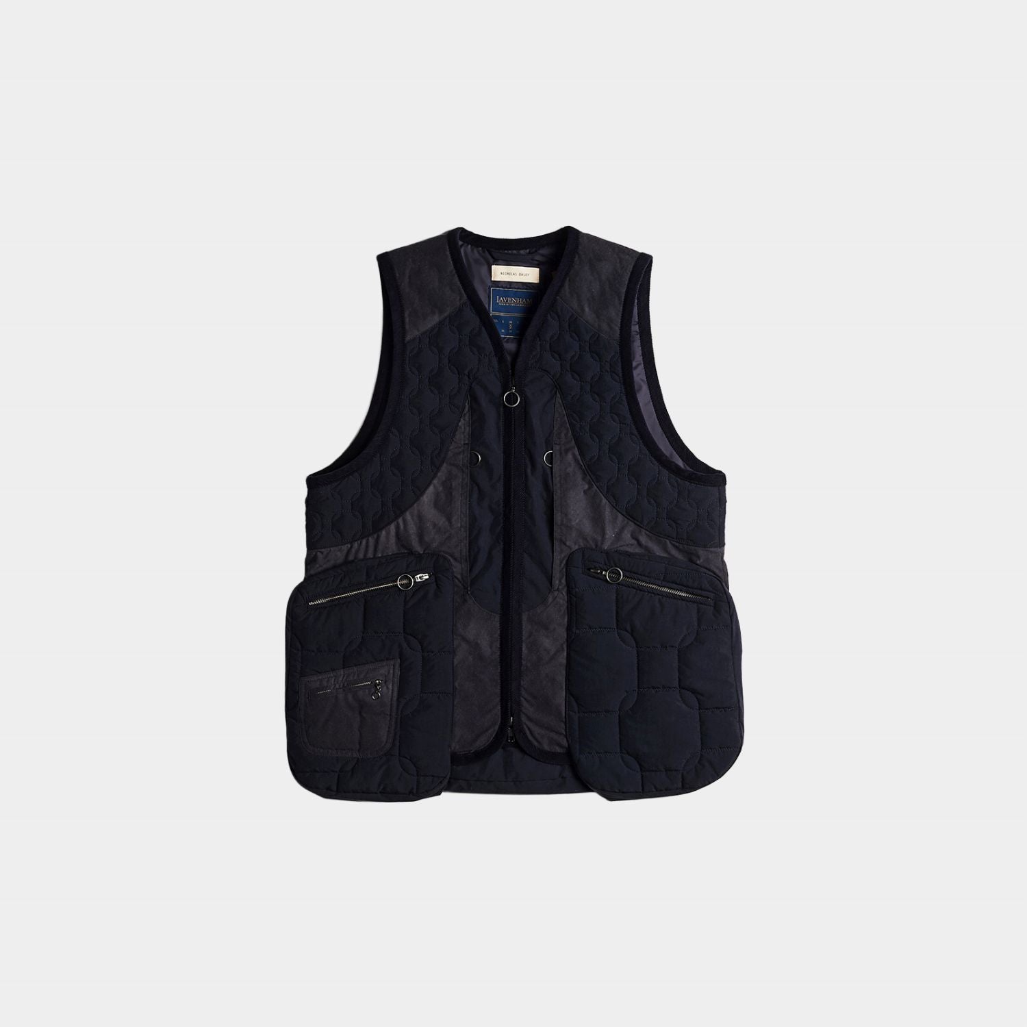 Nicholas Daley X Lavenham Zip Through Vest Mens / ニコラス