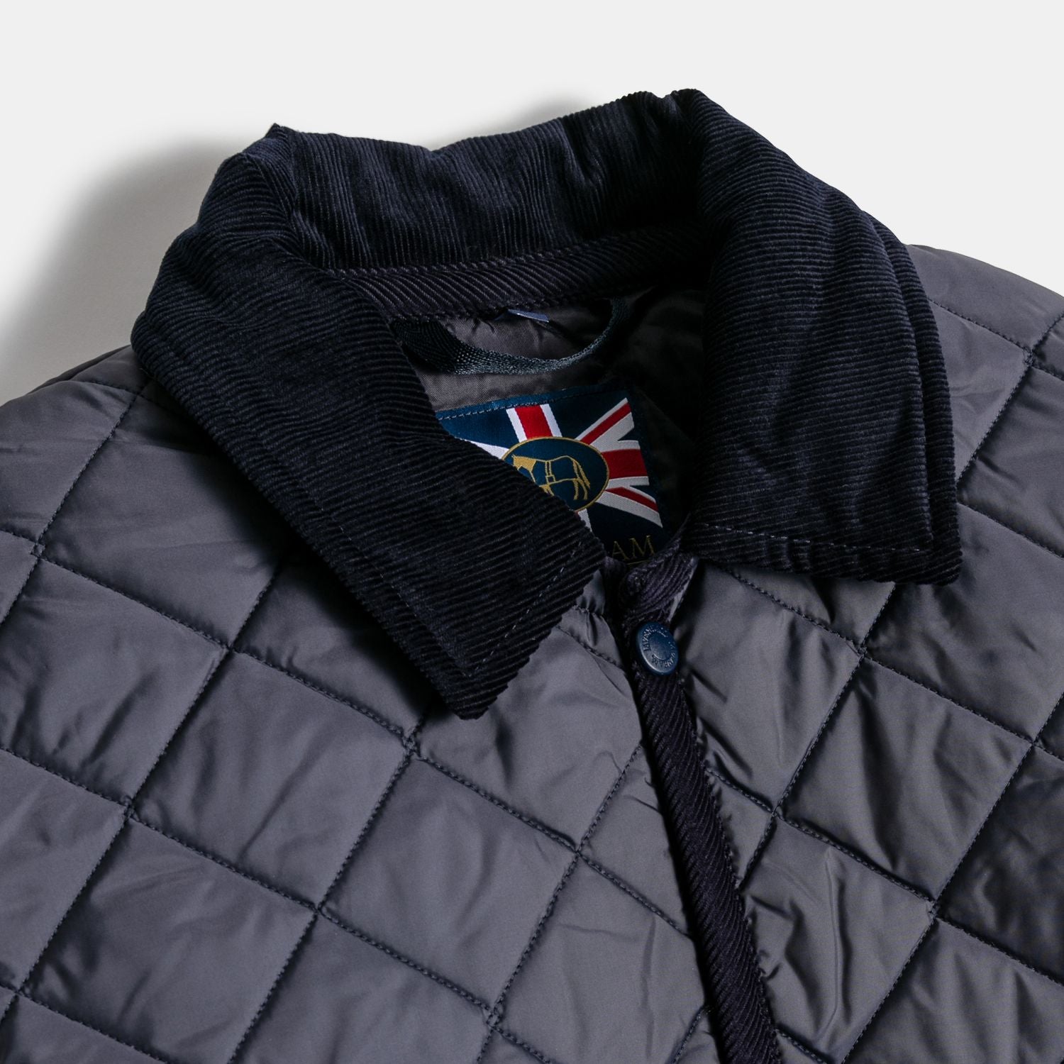 DENHAM デンハム 好デザイン キルティング 中綿 ベスト メンズ L